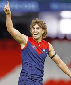 Australian Football League Luke Jackson Player Paint By Number