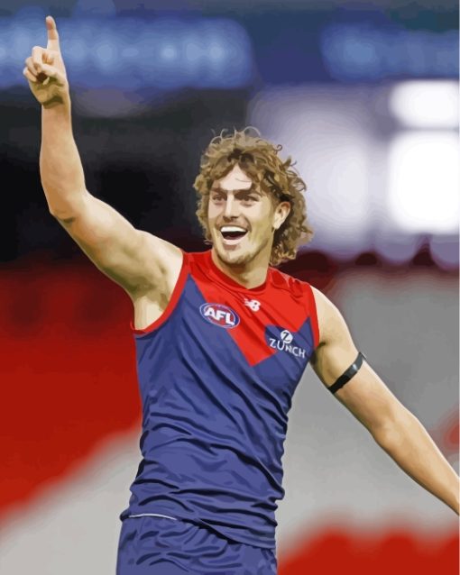 Australian Football League Luke Jackson Player Paint By Number