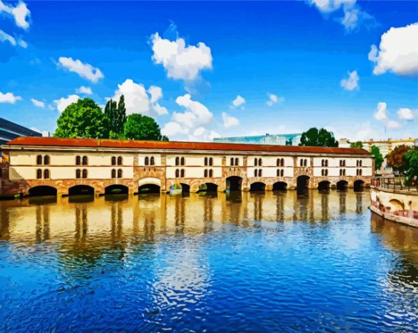 Barrage Vauban Strasbourg France Paint By Number