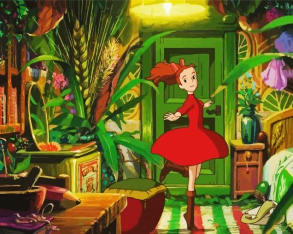 Beautiful Arrietty paint by numbers