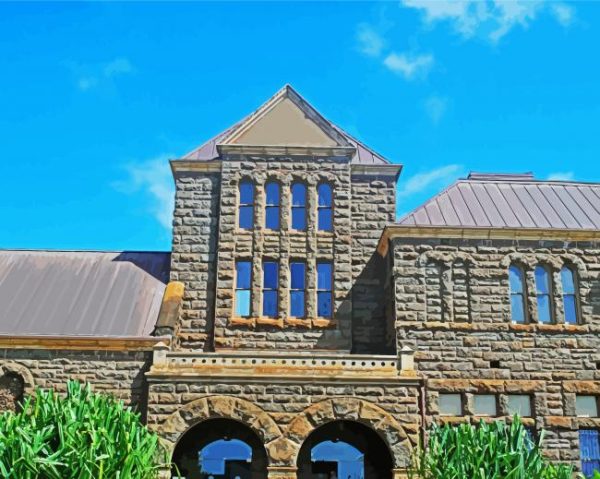 Bishop Museum Oahu Hawaii Paint By Number