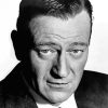 Black and White John Wayne paint by numbers