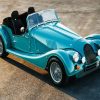 Blue Vintage Morgan paint by numbers