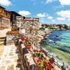 Bulgaria Sozopol Town paint by numbers