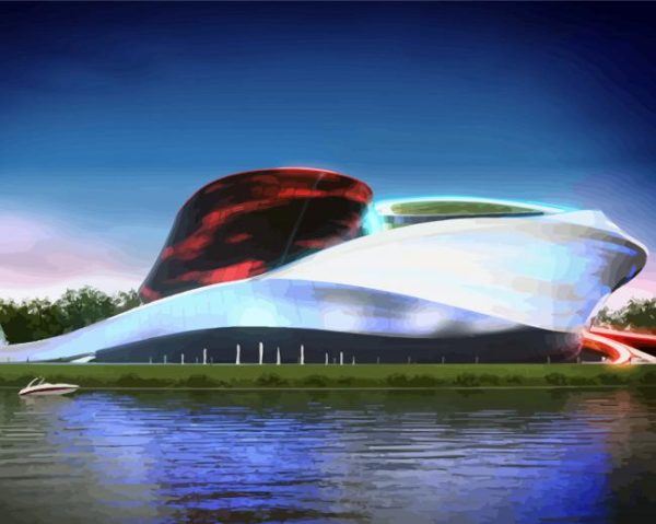 Busan Opera House Paint By Number