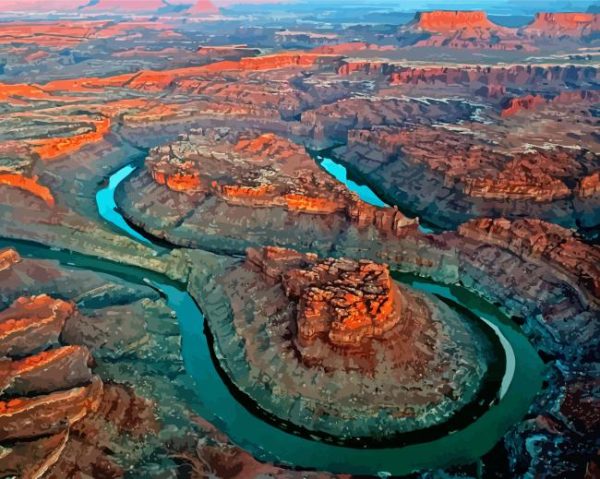 Canyonlands National Park Utah Paint By Number