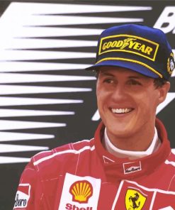 Car Driver Michael Schumacher paint by numbers