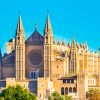 Catedral Basílica de Santa María de Mallorca Palma paint by numbers