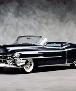 Classic Cadillac paint by numbers