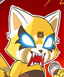 Death Metal Retsuko Paint By Number