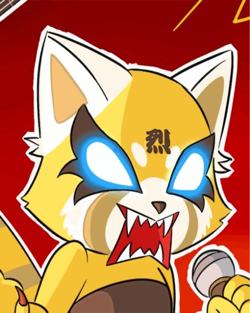 Death Metal Retsuko Paint By Number