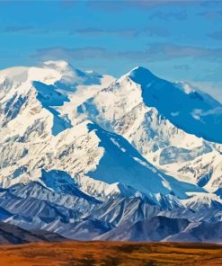 Denali Alaska paint by numbers