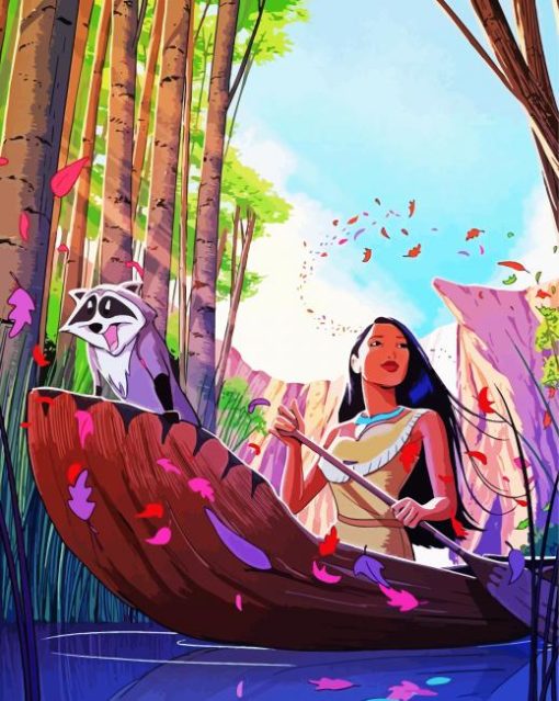 Disney Animation Pocahontas Paint By Number