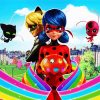 Disney Miraculous Ladybug paint by numbers