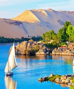 Egypt Nile River Paint By Number