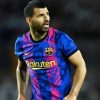 FCB Player Sergio Agüero paint by numbers