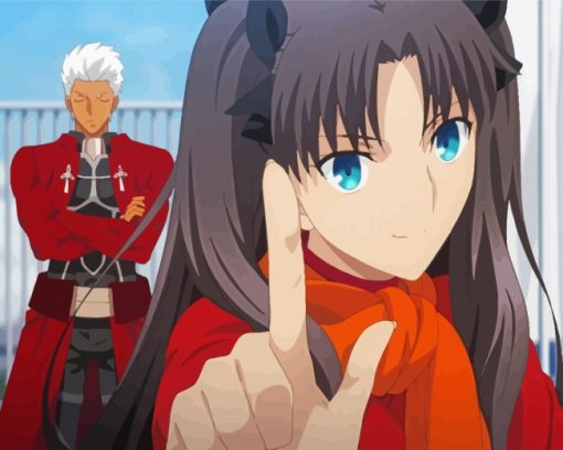 Fate Stay Night Characters Paint By Number