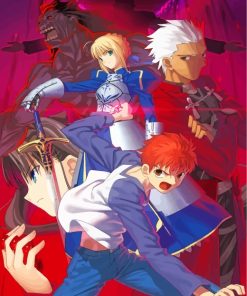 Fate Stay Night Video Games Paint By Number