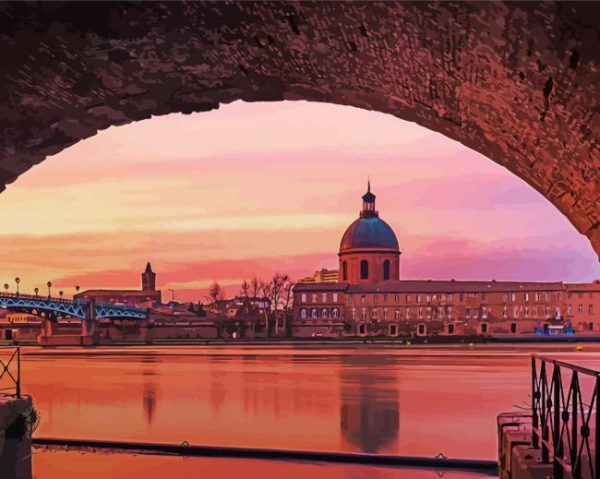 France Toulouse )paint by numbers