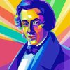 Frederic Chopin Pop Art paint by numbers