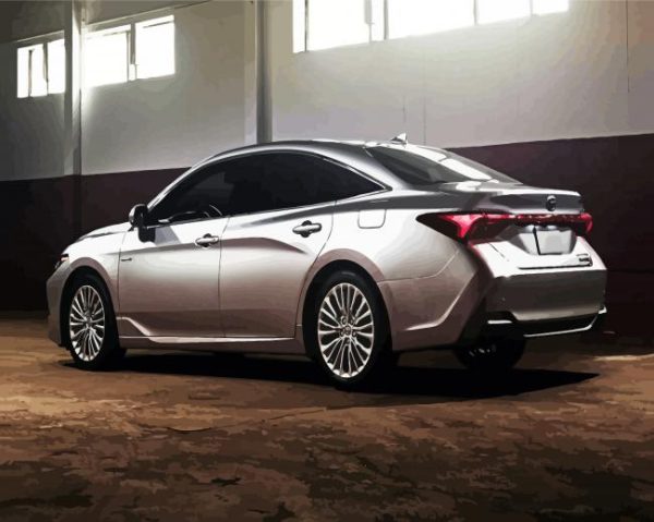 Grey Avalon paint by numbers