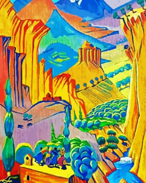 Hayastan Martiros Saryan Paint By Number