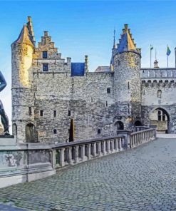 Het Steen Antwerp Paint By Number