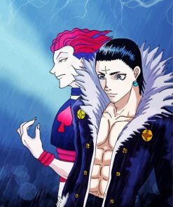 Hisoka and Chrollo Lucilfer paint by numbers