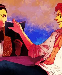 Hisoka and Chrollo paint by numbers