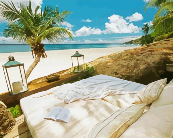 Ile Du Nord Seychelles Paint By Number