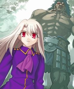 Illyasviel Von Einzbern And Berserker Fate Characters Paint By Number