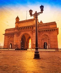 Gateway Of India Mumbai Paint By Number