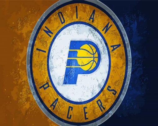 Indiana Pacers Club Logo paint by numbers