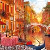 Italy Venice Canal paint by numbers