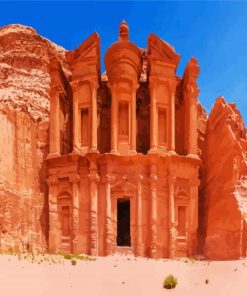 Jordan Petra paint by numbers