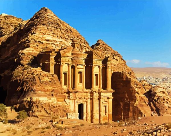 Jordan Ruins Paint By Number