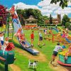 Kids At Playground paint by numbers