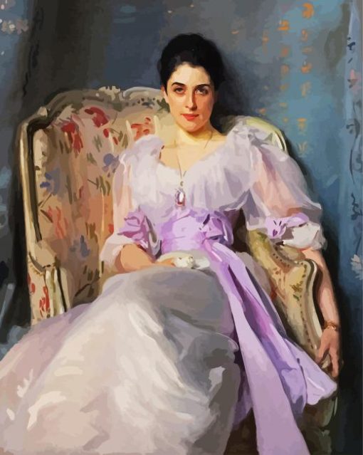 Lady Agnew Of Lochnaw By Sargent Paint By Number