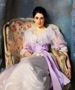 Lady Agnew Of Lochnaw By John Singer Sargent Paint By Number