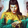 Lady From The Orient By Vladimir Tretchikoff Paint By Number