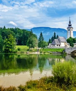 Aesthetic Bohinj paint by numbers