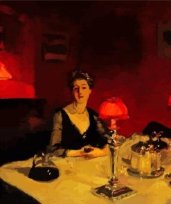 Le Verre De Porto By Sargent Paint By Number