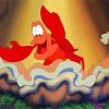 Little Mermaid Sebastian Crab Paint By Number