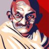 Mahatma Gandhi Pop Art paint by numbers