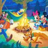 Mickey Mouse Characters Camp Paint By Number