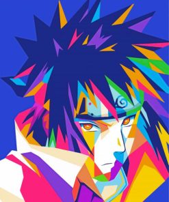 Minato Namikaze Pop Art paint by numbers