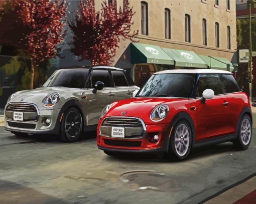 Mini Cooper Countryman Cars Paint By Number