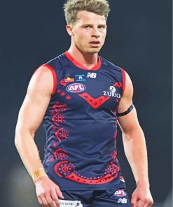 Mitch Hannan AFL Player Paint By Number