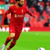 Mohamed Salah Player paint by numbers