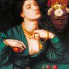 Monna Pomona by Rossetti paint by numbers